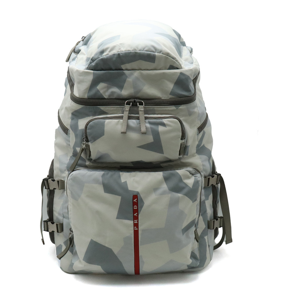 Prada Fabric Gray Light Backpack Technical - image 2